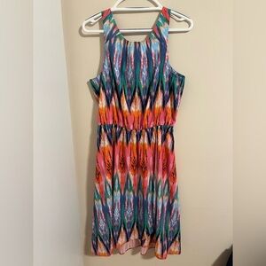 Athleta Multicolor Patterned Dress